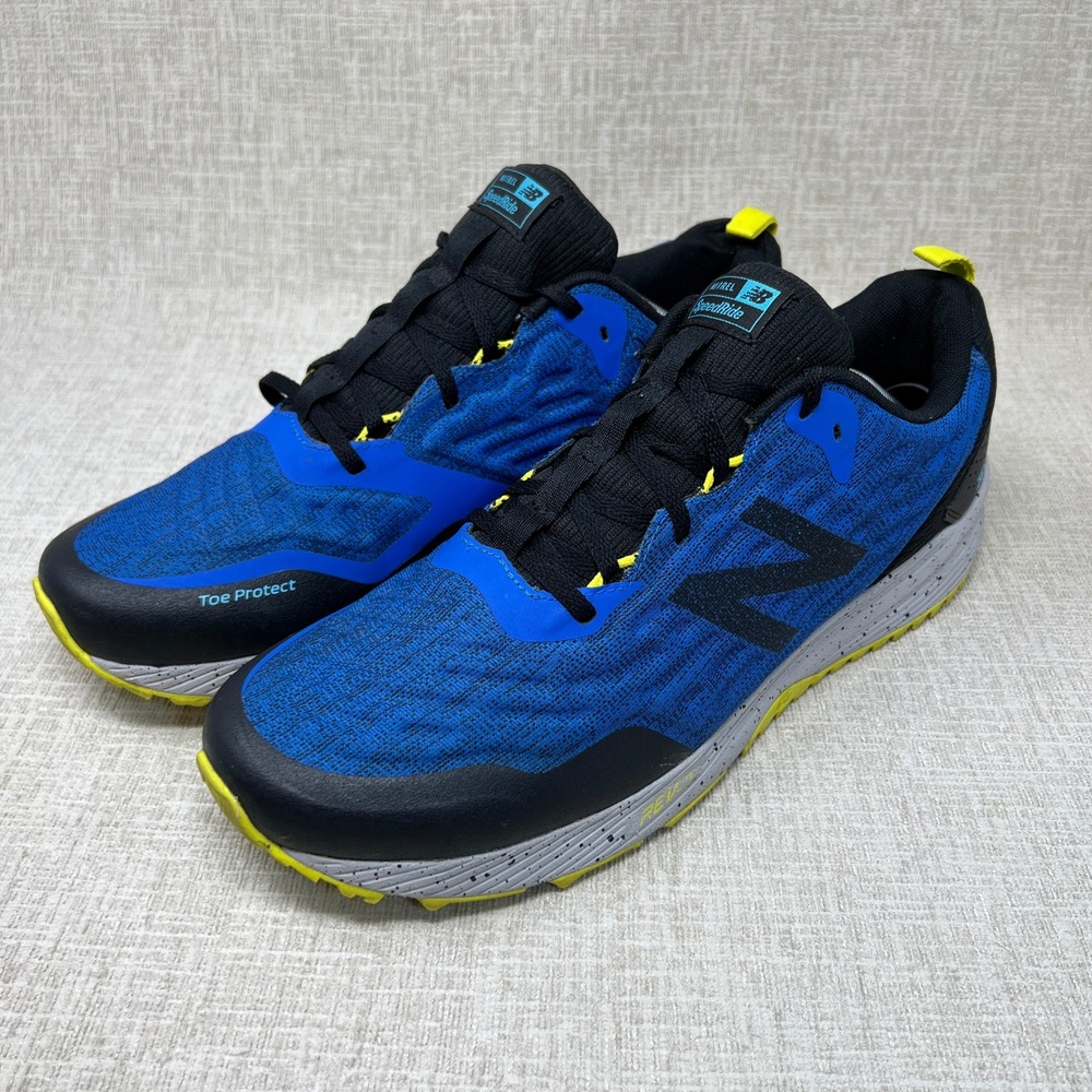 New Balance Nitrel v3 SpeedRide Terrain Trail Running Shoes Men 13 Blue Black